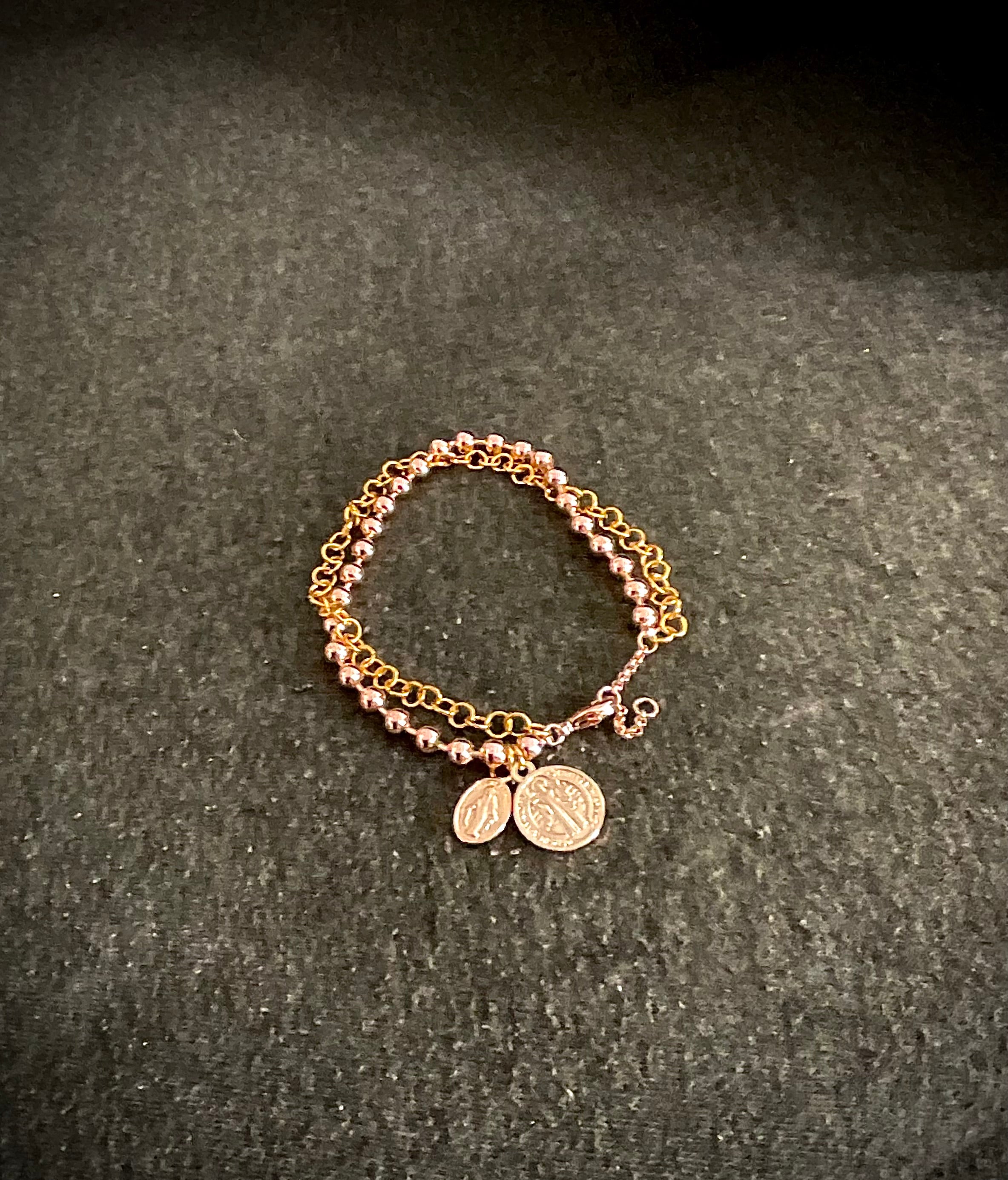 Classic Beaded Bracelet Rosary