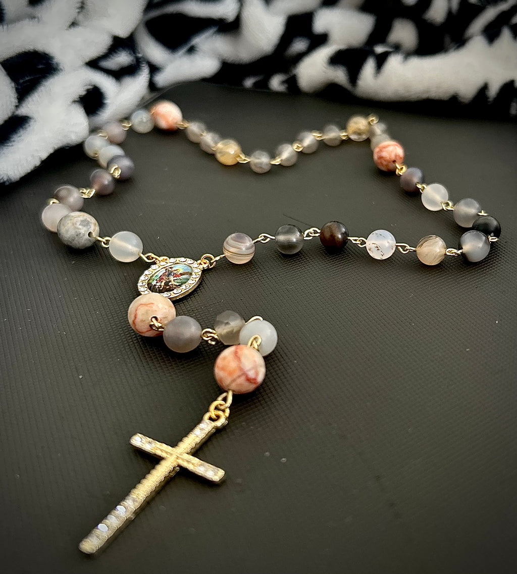 Stone Beaded Mini Personal