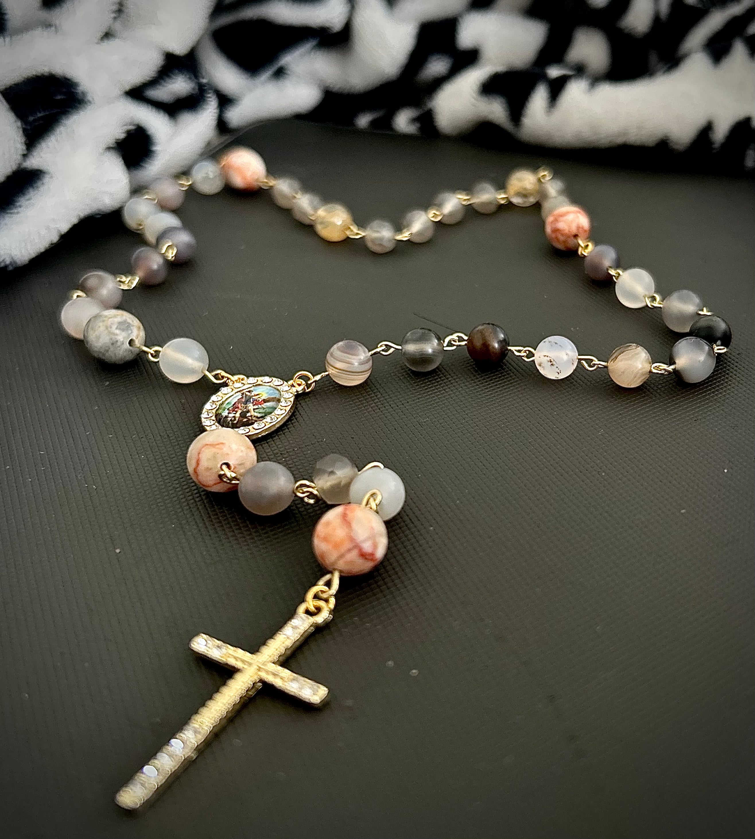 Stone Beaded Mini Personal