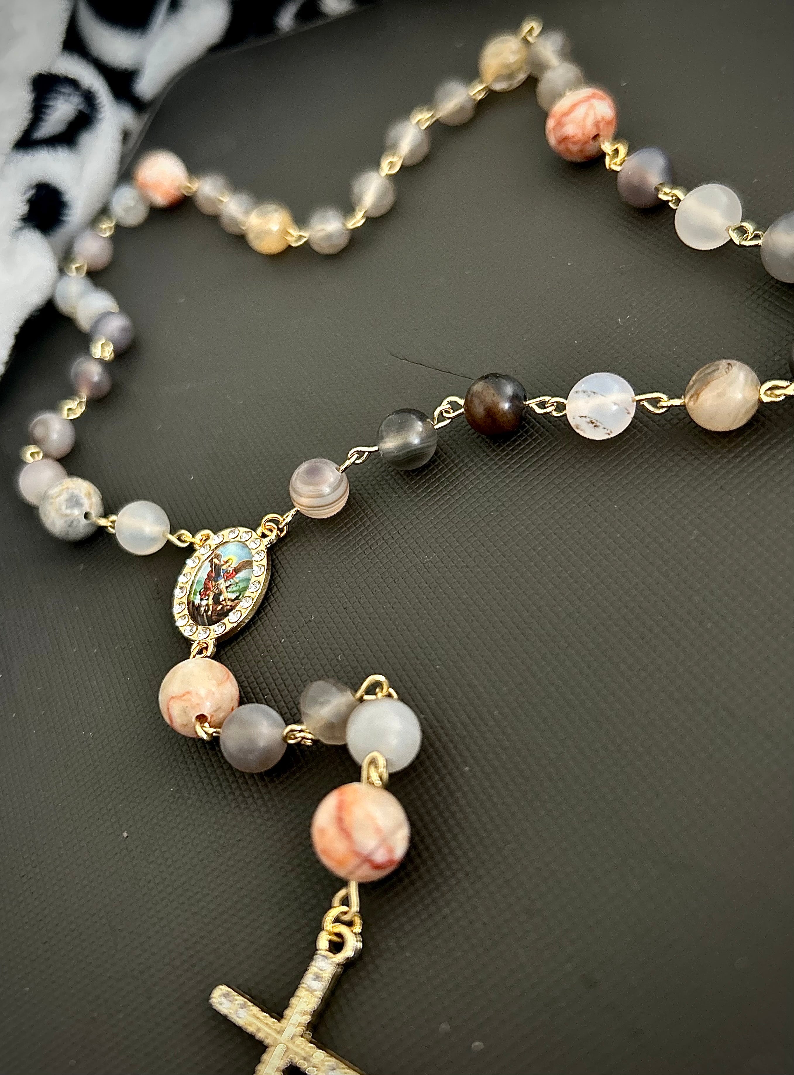 Stone Beaded Mini Personal