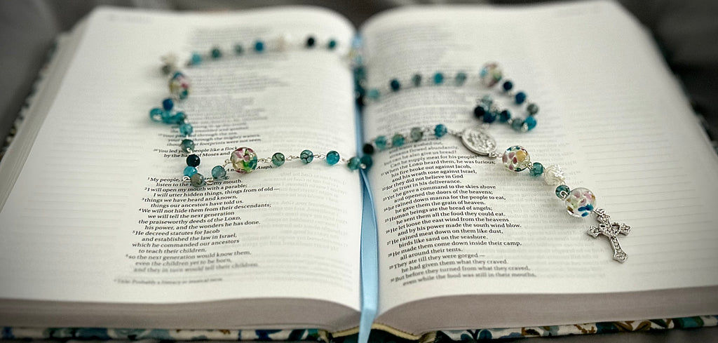 Stone Beaded Personal Rosary