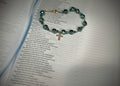 Crystal Beaded Rosary Bracelet
