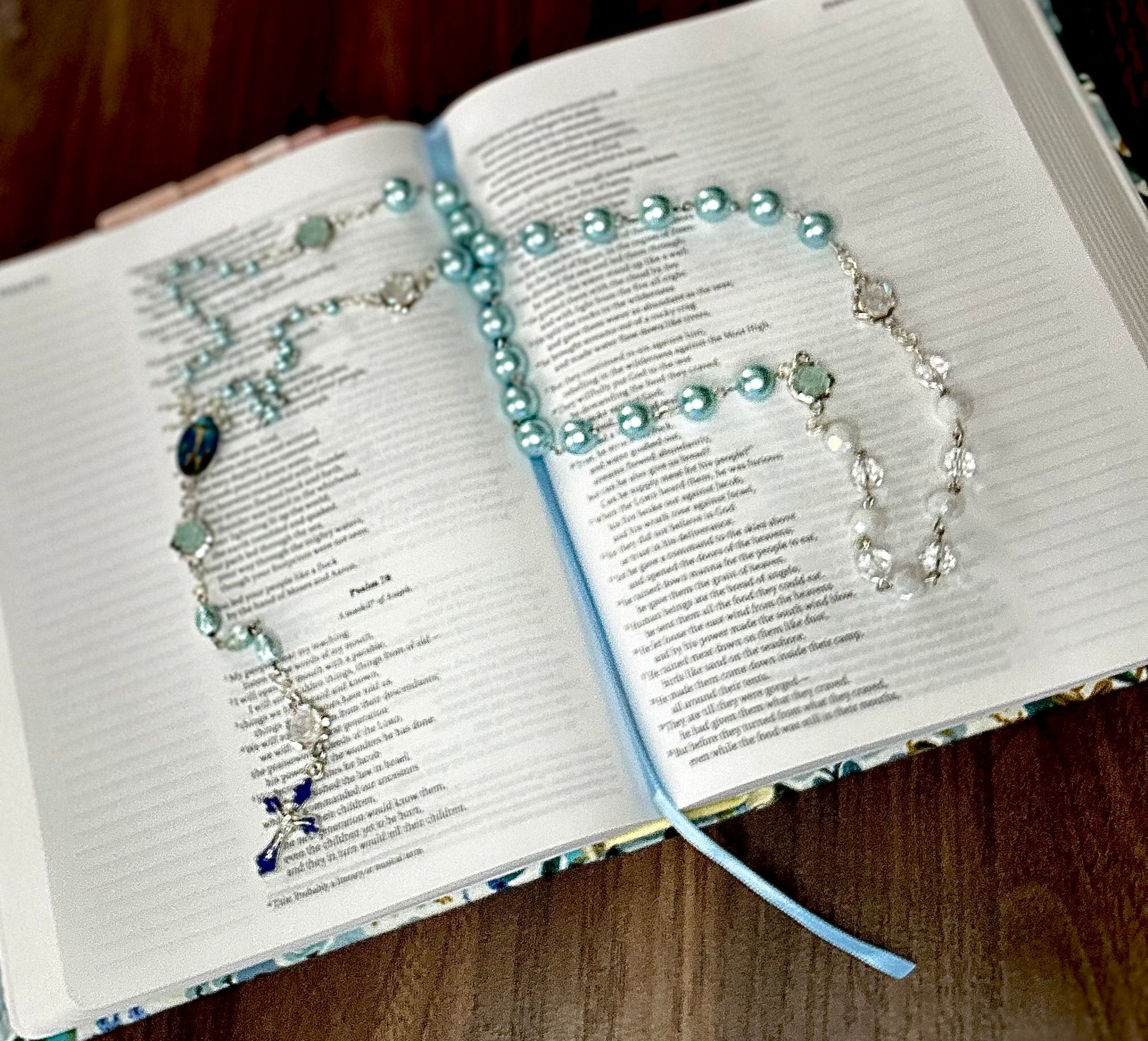 Pearl Beaded Personal Rosary