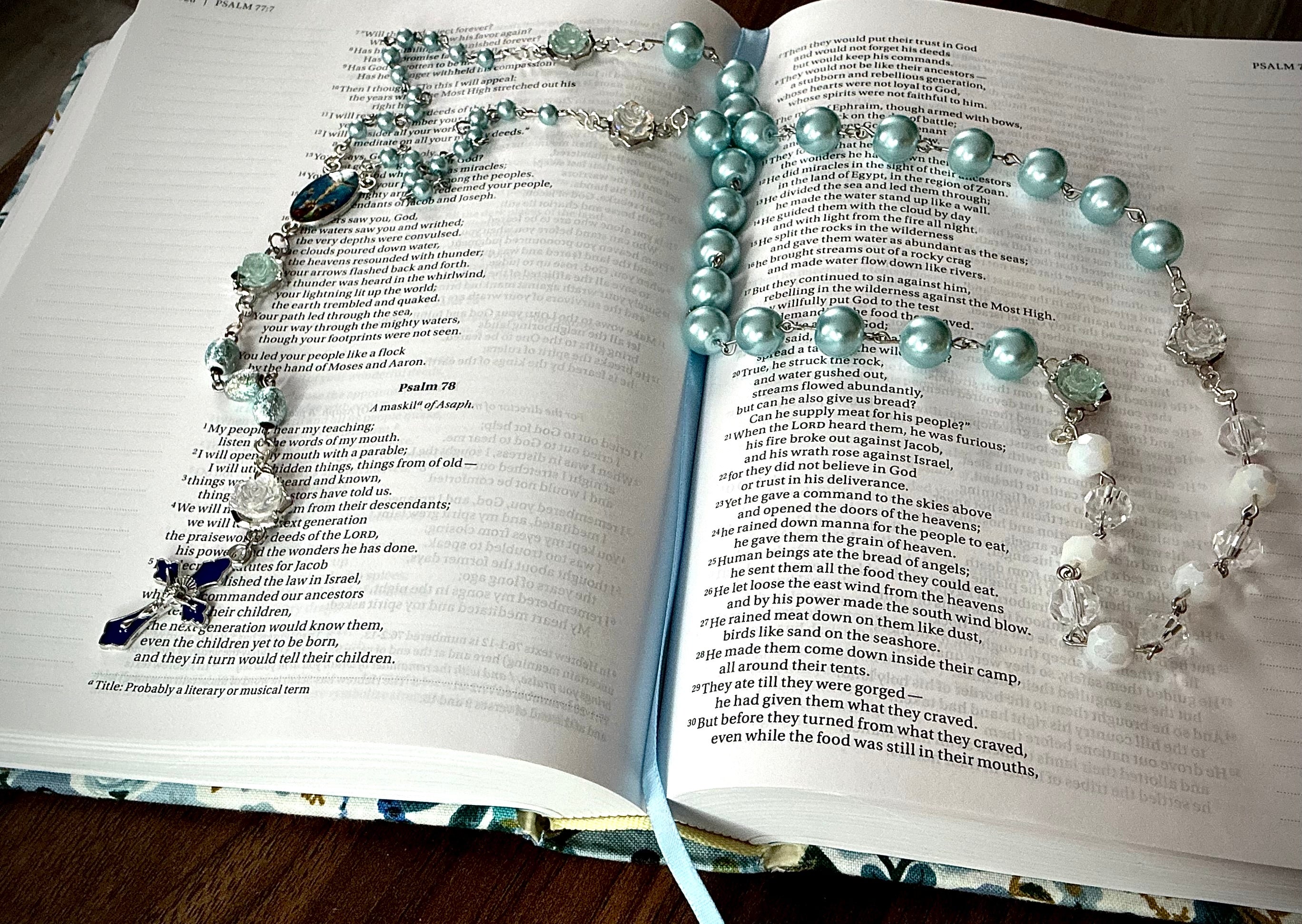 Pearl Beaded Personal Rosary