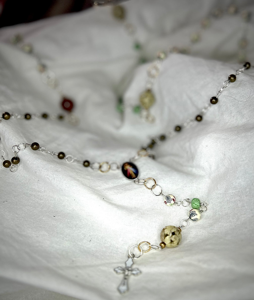Classic Beaded Wall Rosary
