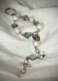 Classic Beaded Keychain Rosary