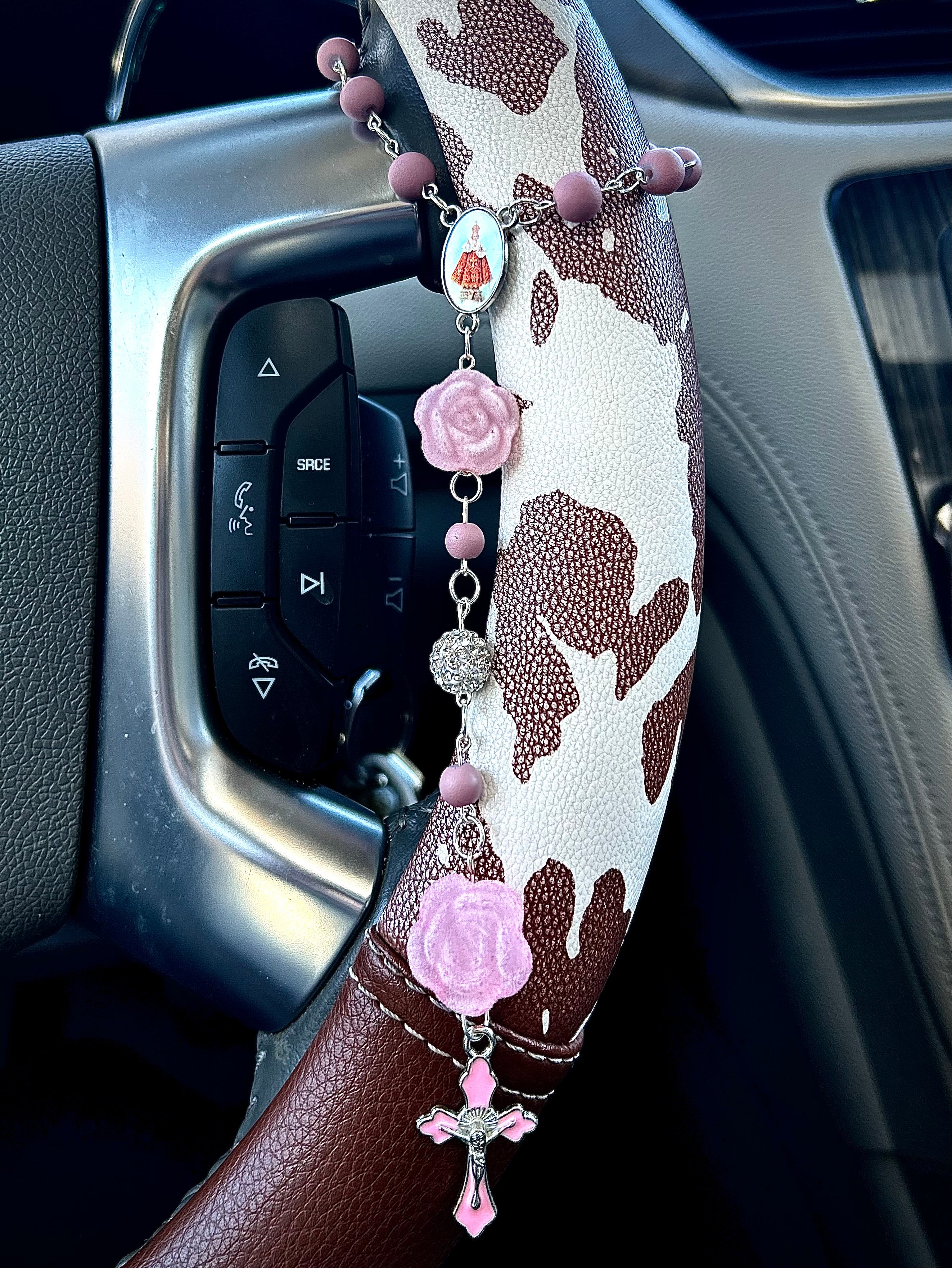 Classic Beaded Car Rosary
